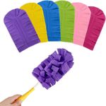 3/4/5/6/10pcs Reusable Fleece Duster, Reusable Chenille Microfiber Dust Duster