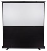 Projector Screen Floor Standing Pullup 100" Portable Home Business In/Outdoor
