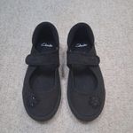 Clarks Girls School Shoes Black