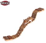 TRIXIE FLEXIBLE WOOD LADDER SUSPENSION BRIDGE SMALL ANIMAL HAMSTER CLIMBING TOY