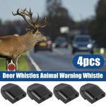 4PCS Deer Warning Whistles Device for Car Save A Deer Whistles Vehicle Deer Horn