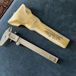 Vintage vernier caliper  "Columbus" type made in Netzschkau, East Germany 