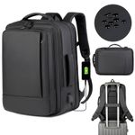 Men Women Laptop Backpack Briefcase Waterproof Large Rucksack Travel Bag Handbag