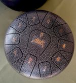AKLOT Steel Tongue Drum  10 Inch Handpan Drum Set