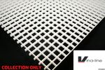 5 White Plastic Egg Crate Louvre Ceiling Tile 1195x595 Ventilation Sprinkler 