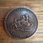 British 19th Century Token Coin/Medal William III "By Stothard on Liberty"