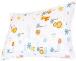 Kolbray Toddler Cot Pillow Machine Washable Pillow Case - 33 x 45 cm - Jungle