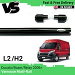 VAMOOSE MULTI AWNING RAIL MWB L2/H2 FIAT DUCATO 2006- COMBI C-TRACK CHANNEL