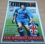 Kirkham & Wesham FC v Lancaster City (Pre-Season Friendly) 17/7/2007