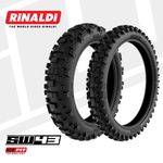 RINALDI SW43 140/80-18  90/100-21 Offroad tyre Enduro Pair combo