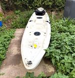 White Sit-On-Top Double Seat Kayak - Two-Person Kayak