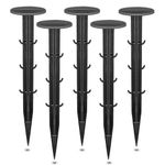 50X Heavy Duty Weed Control Membrane Pegs Plastic Garden Fabric Anchor Pin UK