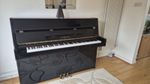 Yamaha C110A Ebony upright piano, for beginners to intermediate and with stool.