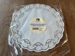 250 White Round Paper Doilies 42cm 16.5” Wedding Catering Cakes Crafts EX L.