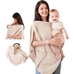 Multifunction Baby Breastfeeding Nursing Cover Scarf Maternity Gauze Cloth UK