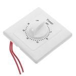 Indoor Countdown Timer Mechanical Timer White