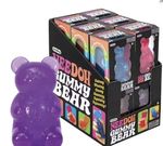 NEW Nee*Doh Squeezable Gummy Bear Sensory Stress Relief Toy Multicoloured Toys