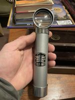 Vintage Enbeeco Scientific Instruments Ultra Lens Illuminated Magnifier Medical