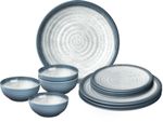 MARINE LUXURY MELAMINE With Non Slip Non Rattle Base MOTORHOME PLATE TUSCANY