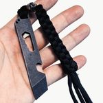4cr13 Titanium Steel Pocket Pry Bar 10cm with Hex Wrench Multi Tool