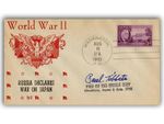 Atomic Bomb 'Russia Declares War on Japan' Collectible | Paul Tibbets Autograph