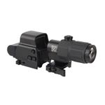 Eotech Style EXPS 558 Holographic Red Dot Sight + G45  5x Magnifier Airsoft