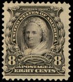 US Scott 306 Mint Lightly Hinged, Fine - Very Fine, SCV $45.00