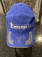 SIGNED MICHELIN PODIUM CAP - NICOLO BULEGA  - DUCATI WORLD SUPERBIKES CHAMPION 