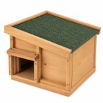 Hedgehog House Outdoor Shelter, Hedgehog Feeding Station & Hibernation