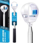 CHAMPKEY Pro Auto-Lock Golf Ball Retriever - Reinforced Telescopic Shaft with Q