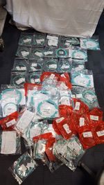 61x Data Cables - Fibre Optic Patch Cords Cables Job Lot Bundle Networking