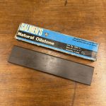 Salmens Natural Oilstone - (yellow Lake) Fine Grade 