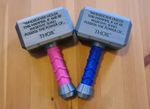 Baby Mjolnir. Thor's Hammer Rattle. Marvel Superhero Christening Shower Gift