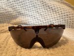 Alba Optics Solo Cycling Sunglasses BROWN AND BLACK FRAME NEVER USED WITH BOX