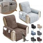 Plush Non Slip Recliner Sofa Slip Covers Elastic Chair Cover Furniture Protector