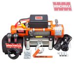 WINCHMAX 13,500LB (6,123KG) ORANGE 12V ELECTRIC WINCH 26M X 9.5MM STEEL ROPE