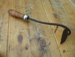 VINTAGE ONION HOE. Hand hoe - short handled hoe - Garden weeder tool.  BRADES.