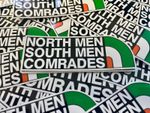 Limited Edition Celtic Wolfe Tones "Comrades All" Stickers Packs 20 In A Pack