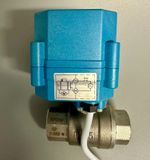 1/2" (15mm) WRAS Stainless Steel actuated ball valve 230VAC