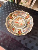 Vintage Japanese Imari Charger Bowl Arita Porcelain Kintsugi Repair Craft DAMAGE