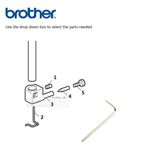 Brother XL 5000 6000 PS53 Series Sewing Machine Needle Clamp Parts - Screws etc 