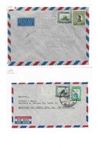 Lot mix The Hashemite Kindom of Jordan air mail mostly Germany card to US; 60434
