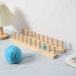 3Pcs Wooden Weaving Loom Frame Tapestry Hand Crochet Chunky Blanket Looms