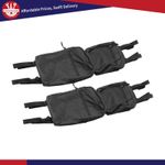 2-Pack Quad ATV 4-Wheeler Fender Cargo Storage Saddle Bags for Sportsman