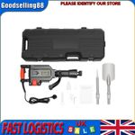1700W 67*11*18cm Electric Heavy Duty Jack Hammer Jack Hammer Concrete Breaker UK