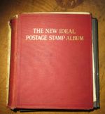 Battered British Empire stamp album QV TO GV many high quality stamps