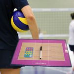 Portable Volleyball Coaching Board Training Coaches Clipboard Marker Pen