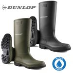 MENS DUNLOP RUBBER WATERPROOF RAIN WINTER WELLINGTONS WELLIES BOOTS SHOES SZ