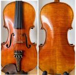 Beautiful & Stunning Joseph Guarnerius German Copy 3/4 violin with Case and Bow 