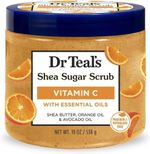 Dr Teal’s Vitamin C Shea Sugar Scrub with Essential Oils, 538g